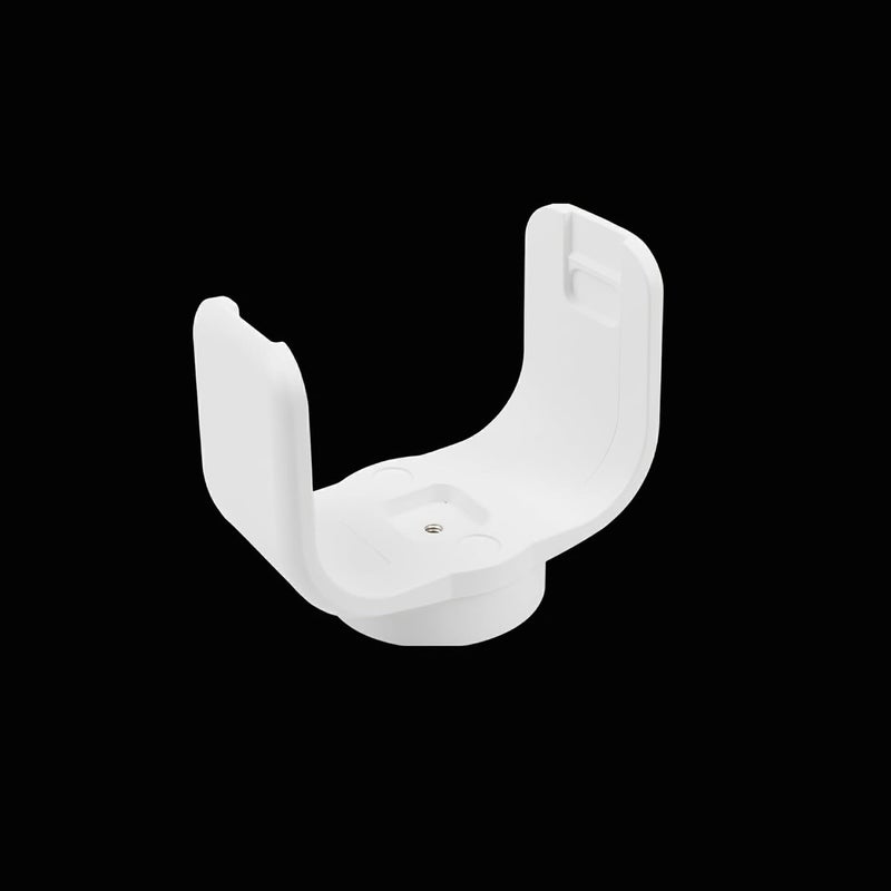 GNAFETS Webcam Holder, Durable, Tight Grip, Stable Mount - Compatible with Logitech StreamCam, Black and White (White) - Image 1